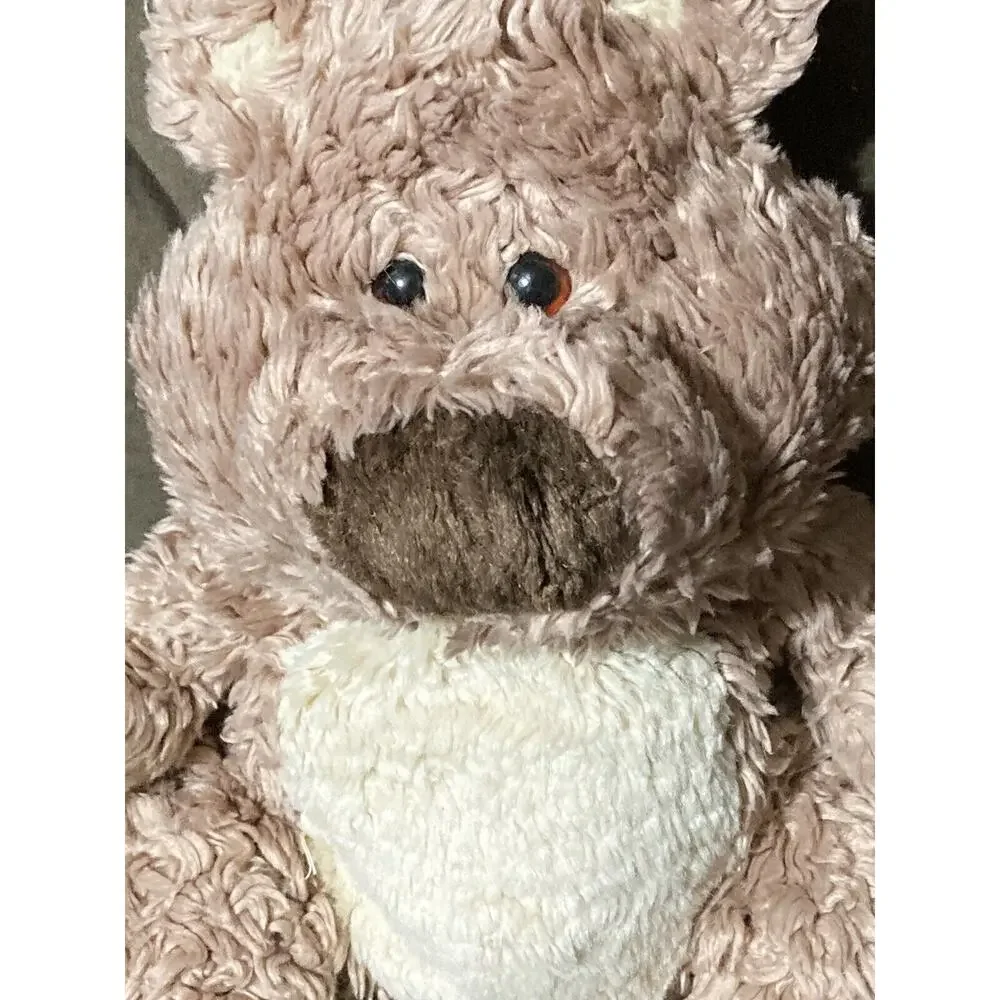 Vtg Gund HUMMY Teddy Bear Tan Brown Plush Stuffed Animal‎ Vintage Big Nose